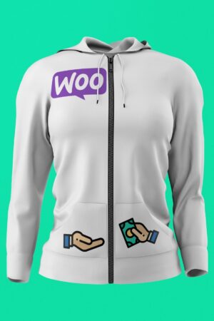 WooCommerce "Gimme the Money" Zipper Hoodie